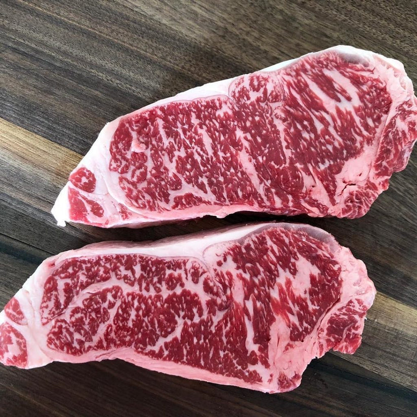 14 oz Akaushi Wagyu NY Strip Steak – Texas Craft BBQ